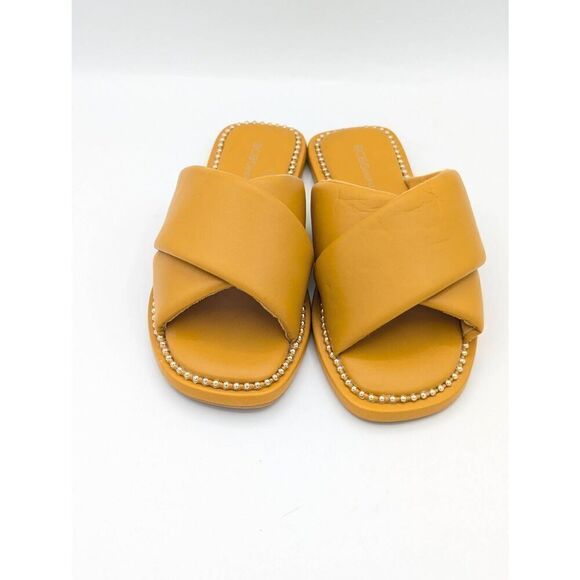 BCGBGeneration Tabby slide sandal in yellow 6.5 - Picture 2 of 8